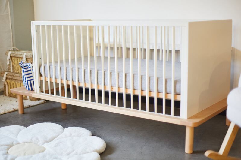 Lit évolutif Evobed 140x70 Ecru Naturel Childhome lifestyle