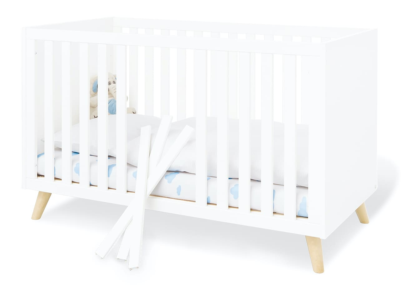 Lit bébé évolutif 70 x 140 cm Move Pinolino Produit