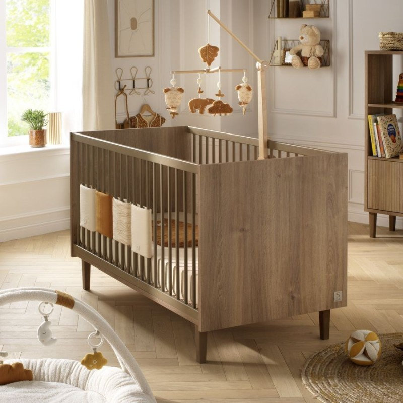 Lit Little Big Bed 70 x 140 Mokka Sauthon lifestyle 1