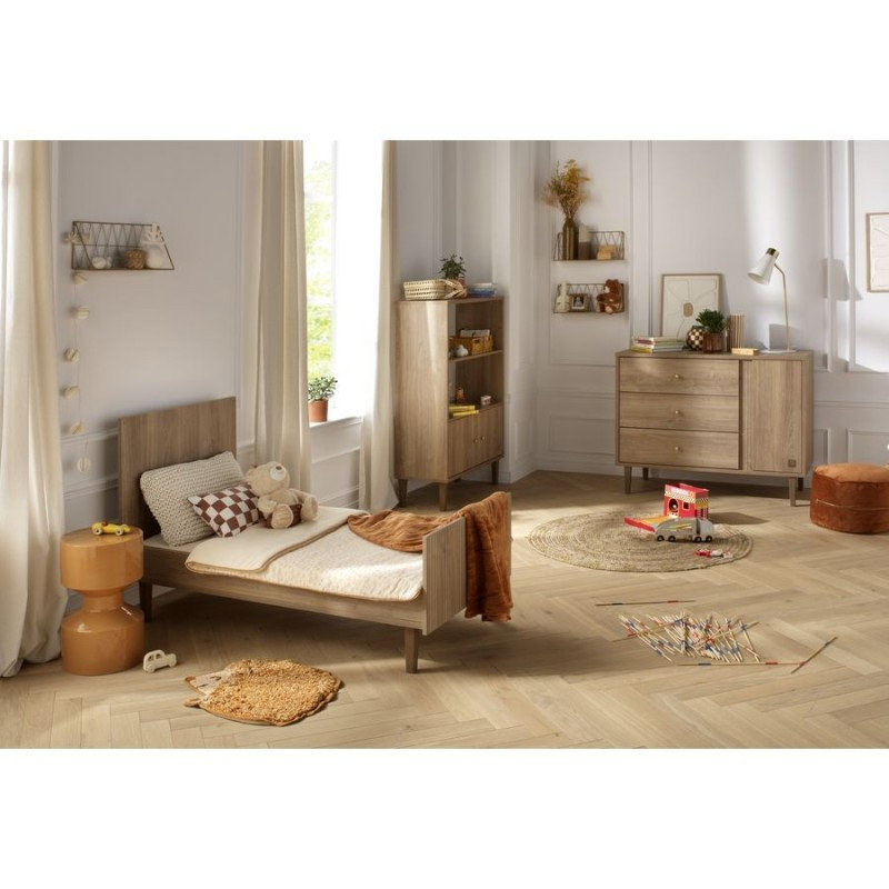 Lit Little Big Bed 70 x 140 Mokka Sauthon lifestyle 4