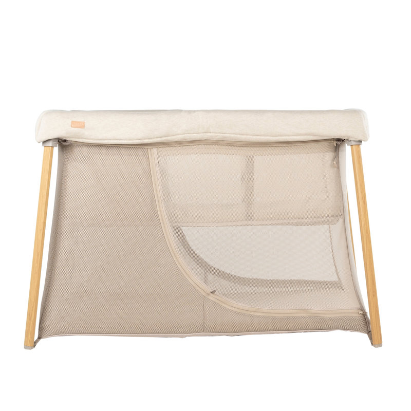 Lit parapluie 3 en 1 Eazy sleep Argile / Gazelle Beaba face