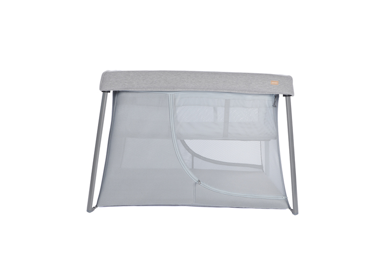 Lit parapluie 3 en 1 - Eazy sleep - Gris chiné / Galet Beaba ouverture longueur