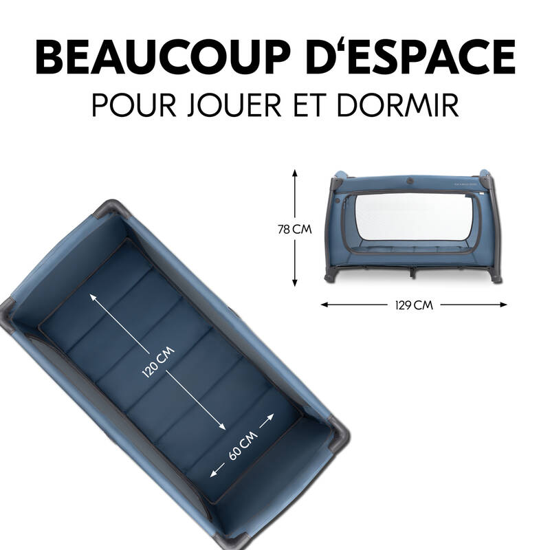 Lit parapluie Play N Relax Center Hauck espace