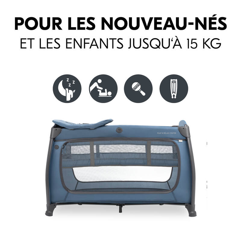Lit parapluie Play N Relax Center Hauck naissance