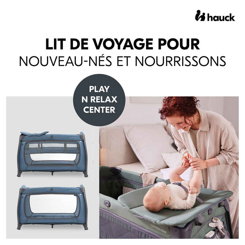 Lit parapluie Play N Relax Center  Hauck voyage