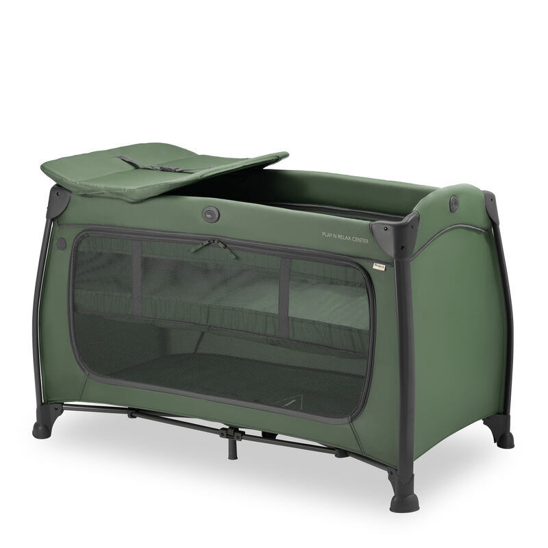 Pack lit parapluie Play N Relax center + drap housse Hauck lit