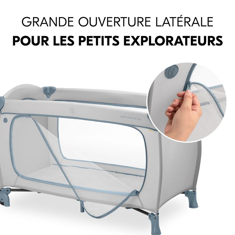 Lit parapluie Sleep N Play Go Plus Hauck ouverture