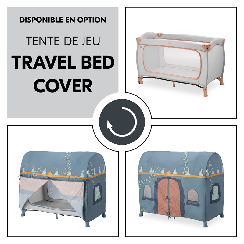 Pack Lit parapluie Sleep N Play Go Plus + drap housse Hauck tente