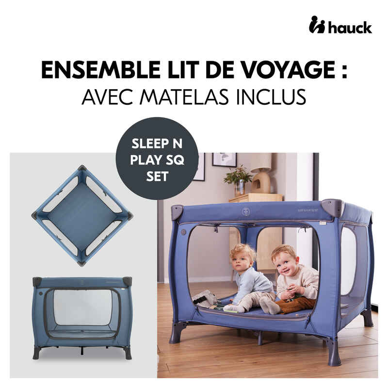 Lit parapluie Sleep N Play SQ Set  Hauck voyage