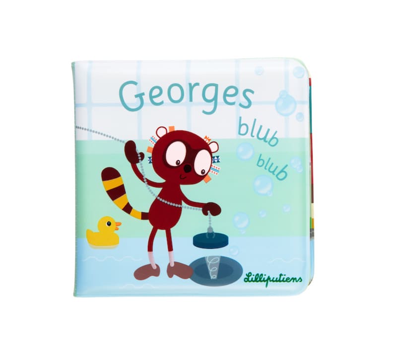 Livre de bain Georges Blub Blub Lilliputiens 1