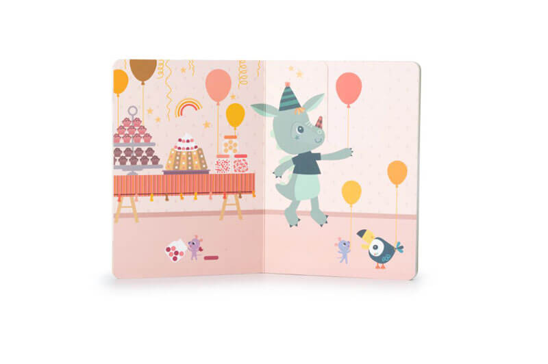 livre carton pop up fête anniversaire les emotions lilliputiens bambinou page 2