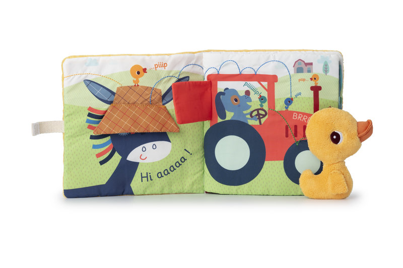 Livre d'activités Gaspard à la ferme Lilliputiens ouvert 2