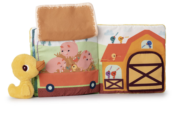 Livre d'activités Gaspard à la ferme Lilliputiens ouvert 5