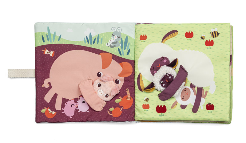 Livre d'activités Les bébés Lilliputiens ouvert 2