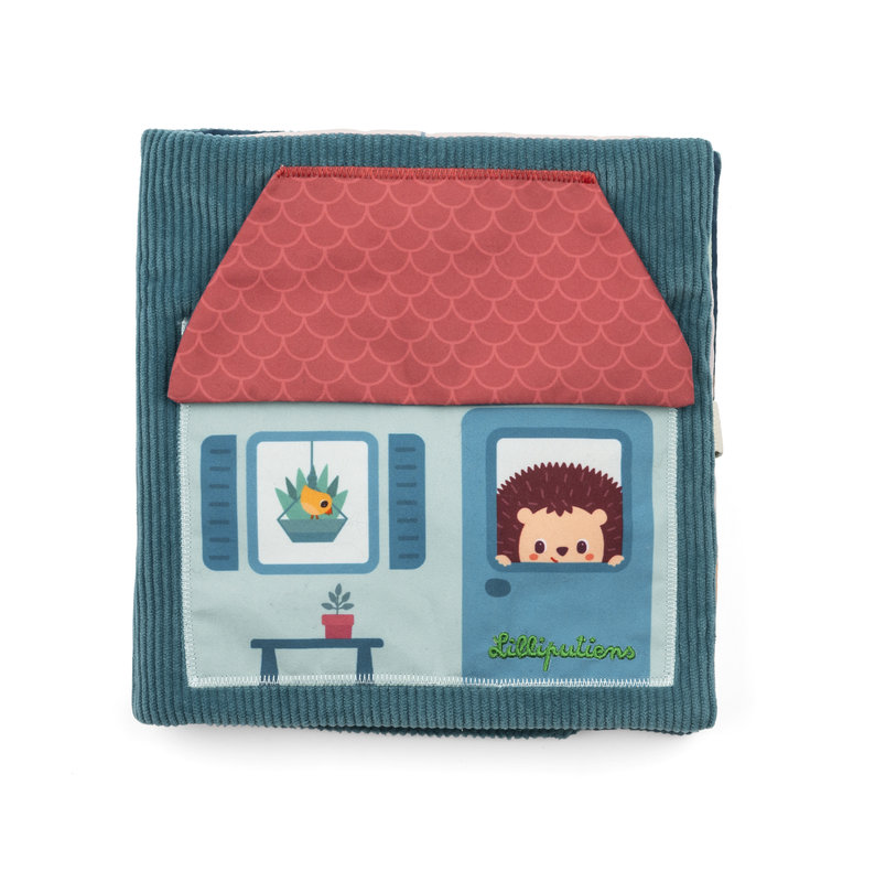 Livre d'apprentissage Emotions de Léon Lilliputiens couverture