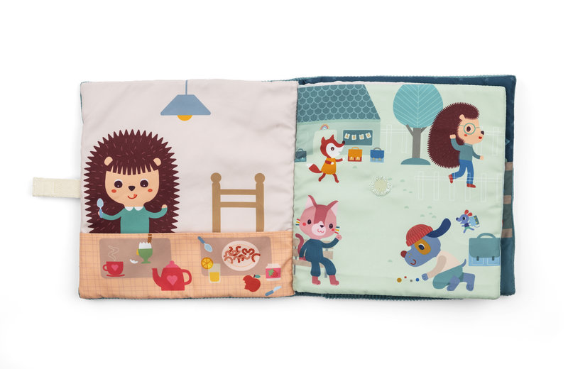 Livre d'apprentissage Emotions de Léon Lilliputiens ouvert 1