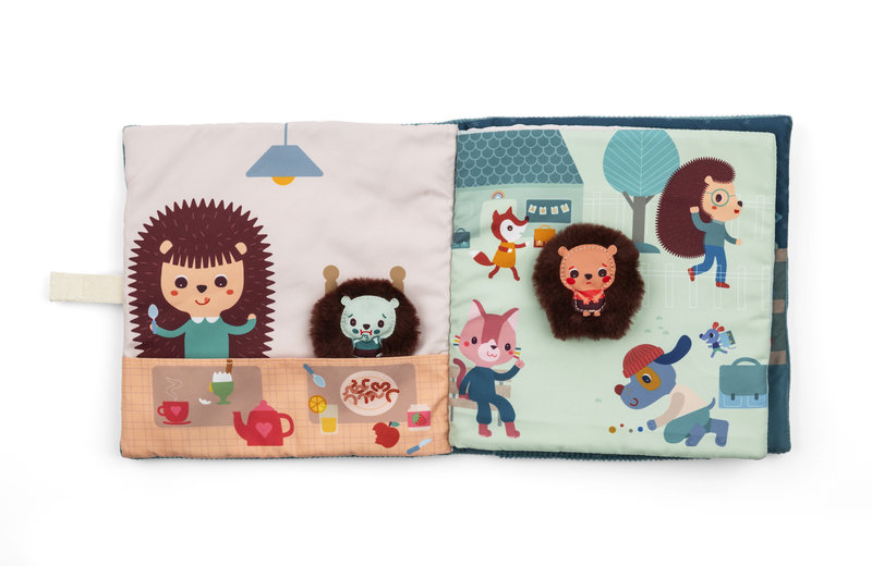 Livre d'apprentissage Emotions de Léon Lilliputiens ouvert 2