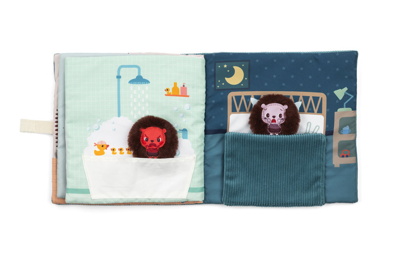 Livre d'apprentissage Emotions de Léon Lilliputiens ouvert 6