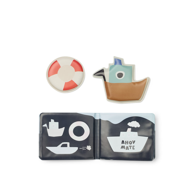 Livre d'eau magique Waylon Sailing / Sandy Liewood ouvert