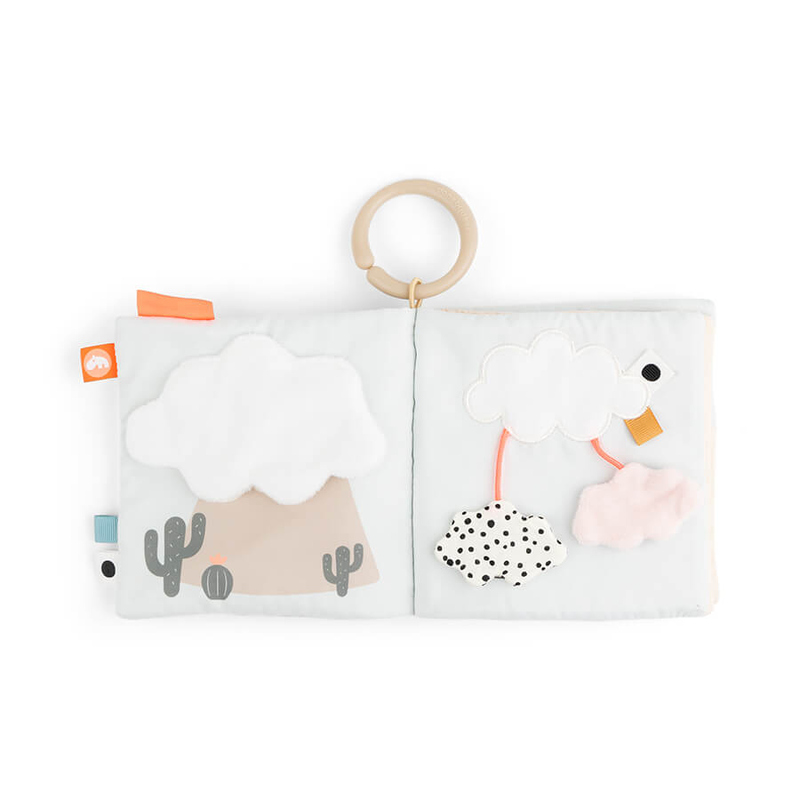 Livre d'éveil Lalee Sable DONE BY DEER ouvert