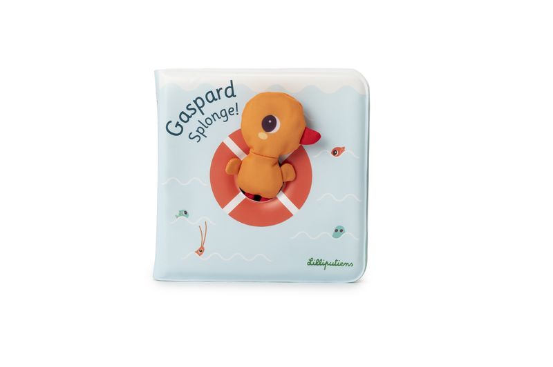 Livre de Bain Magique Garpard Splonge Lilliputiens couvertures