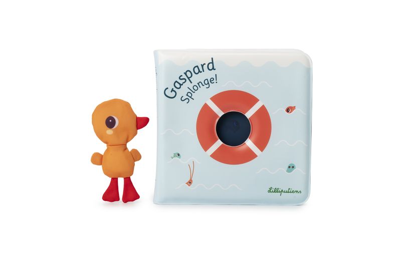Livre de Bain Magique Garpard Splonge Lilliputiens éléments