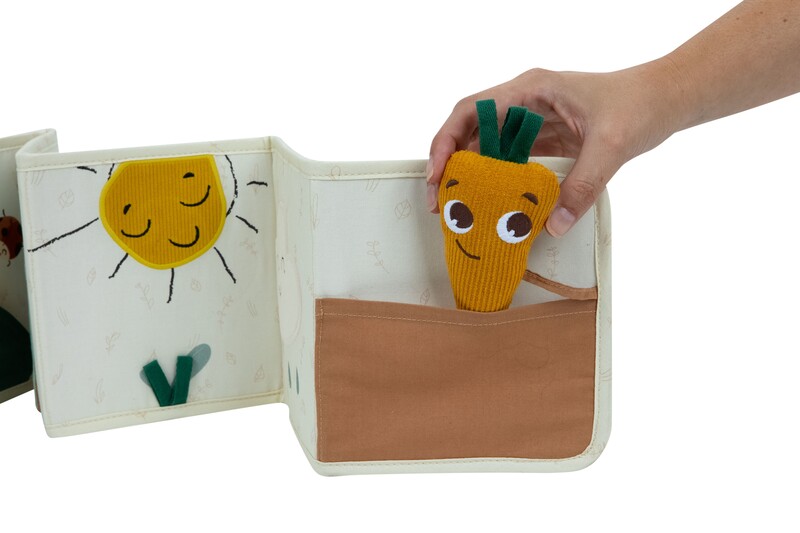 Livre double face - Garden of Adventures Tiny Love carotte