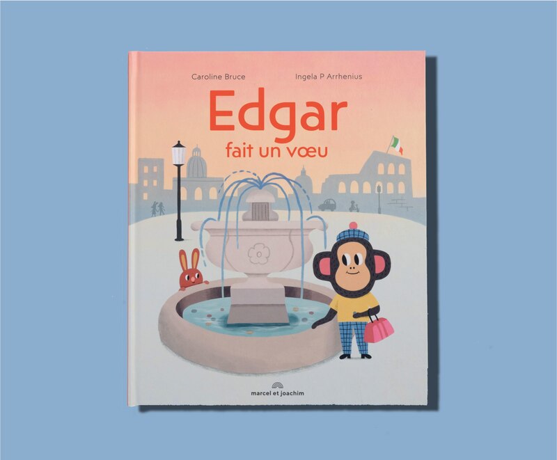 Livre Edgar Fait Un Voeu Marcel et Joachim produit face