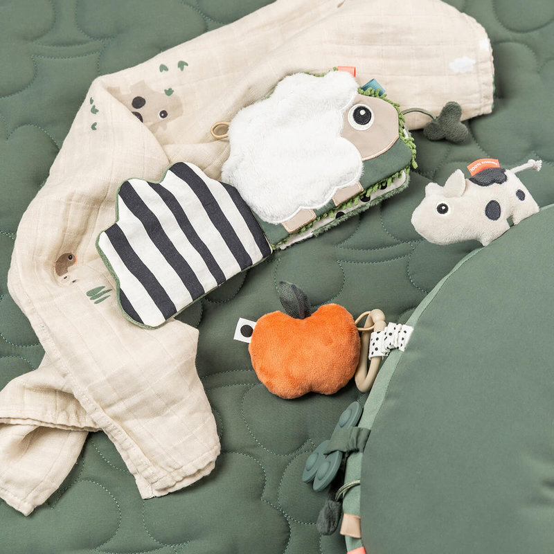 Livre d'éveil sensoriel Tiny farm Multicolore Done By Deer lifestyle 2