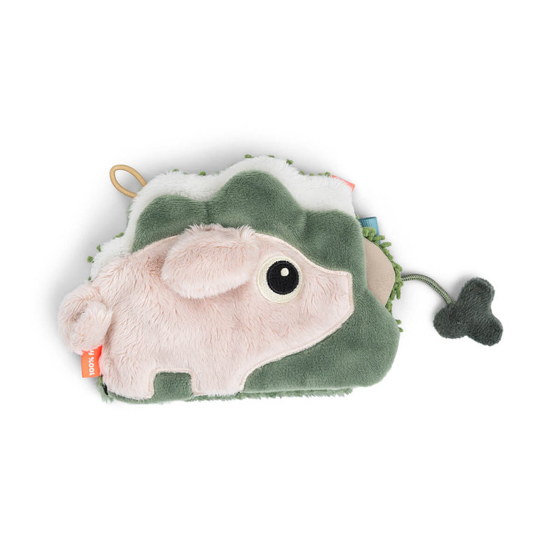 Livre d'éveil sensoriel Tiny farm Multicolore Done By Deer produit face