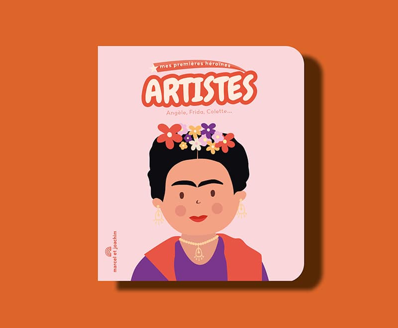 Livre Mes premières héroïnes - Artistes Marcel et Joachim Couverture