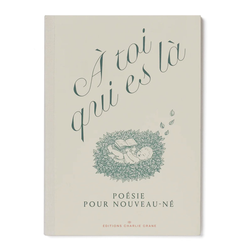 Livre Recueil de Poésies Charlie Crane face