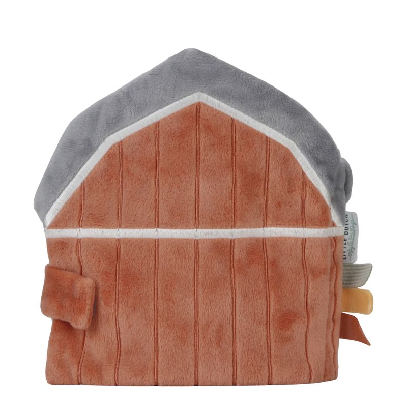 Livre tissu d'activités Little Farm Little Dutch dos du livre