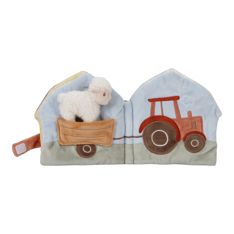 Livre tissu d'activités Little Farm Little Dutch page 1