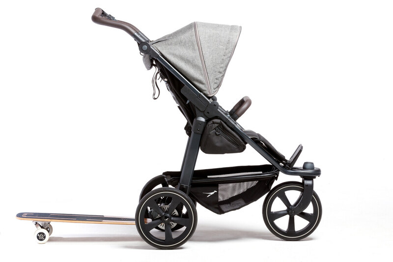 Poussette Sport Mono 2 TFK poussette avec longboard