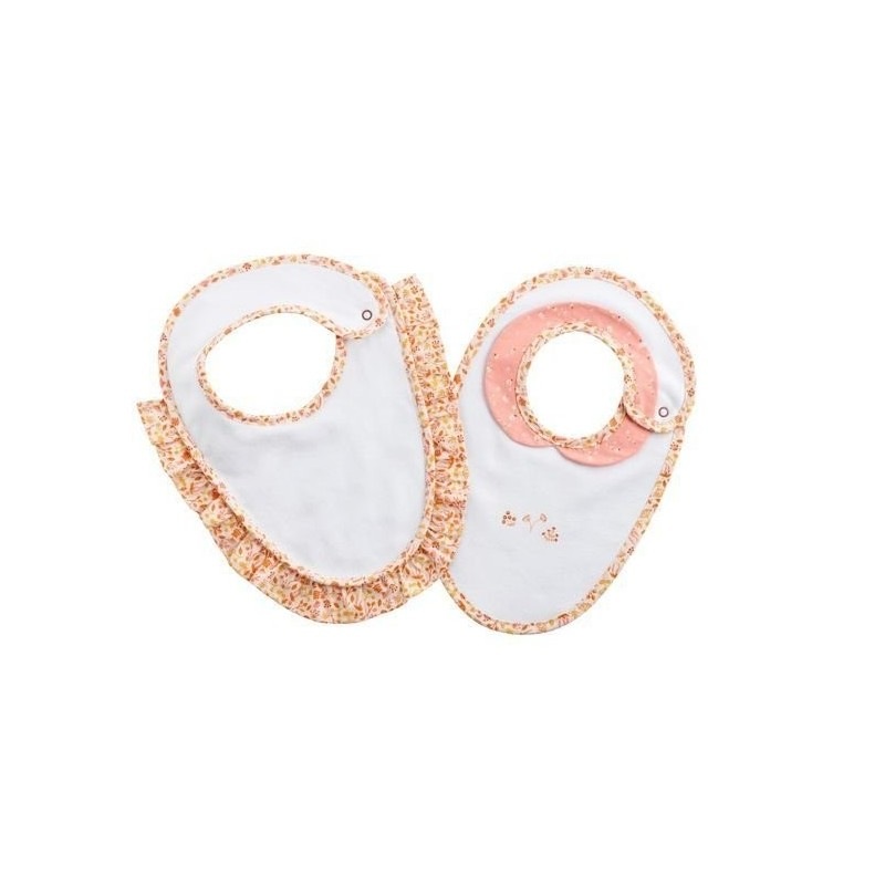 Lot de 2 Bavoirs Esmée Sauthon produit face