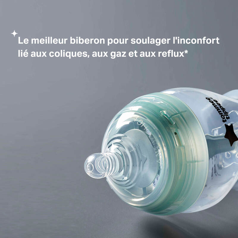 Lot de 2 biberons AAC 260ml Tommee Tippee lifestyle2