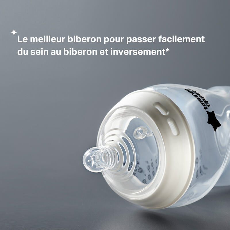 Lot de 2 biberons Natural Start 260ml Tommee Tippee lifestyle