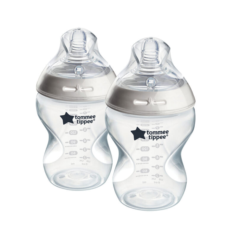 Lot de 2 biberons Natural Start 260ml Tommee Tippee produit face