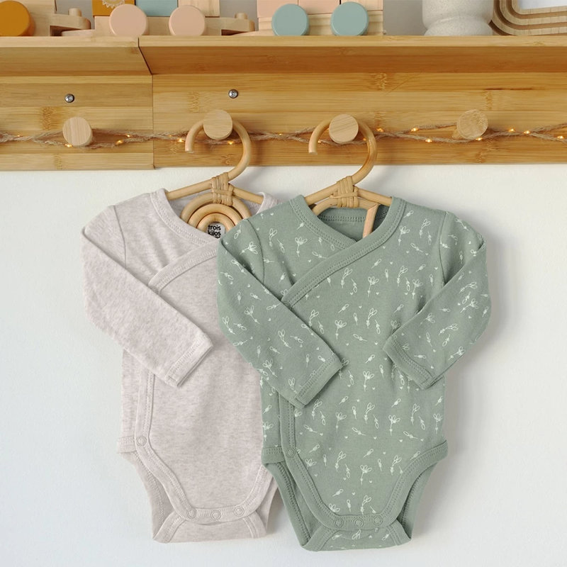 Lot de 2 Body Epis de blés Beige et Vert Olive 3m lot lifestyle 2