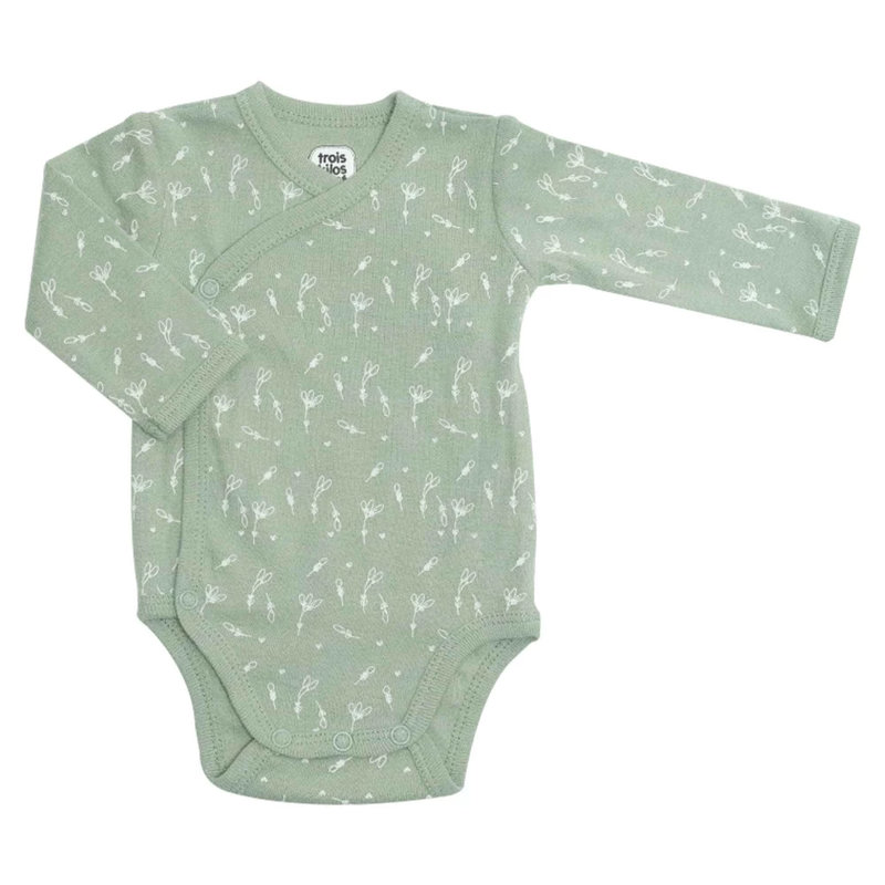 Lot de 2 Body Epis de blés Beige et Vert Olive 3m body vert