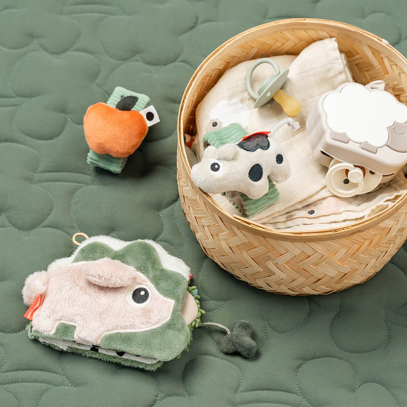 Lot de 2 Bracelets hochet Dotti Vert Done By Deer lifestyle