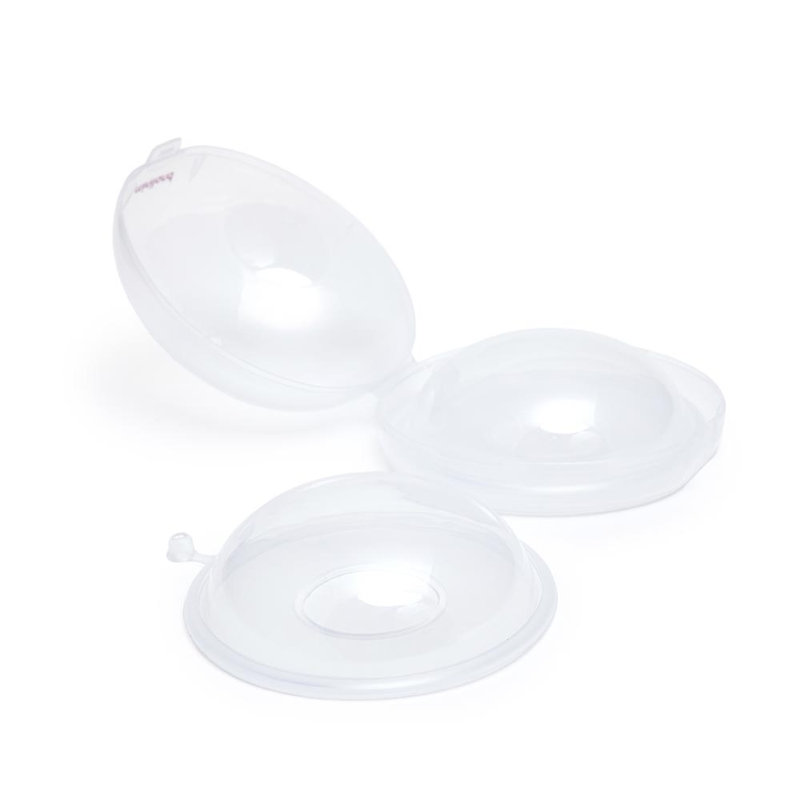 Lot de 2 coupelles de collecte de lait maternel Miniland ouvert fermé