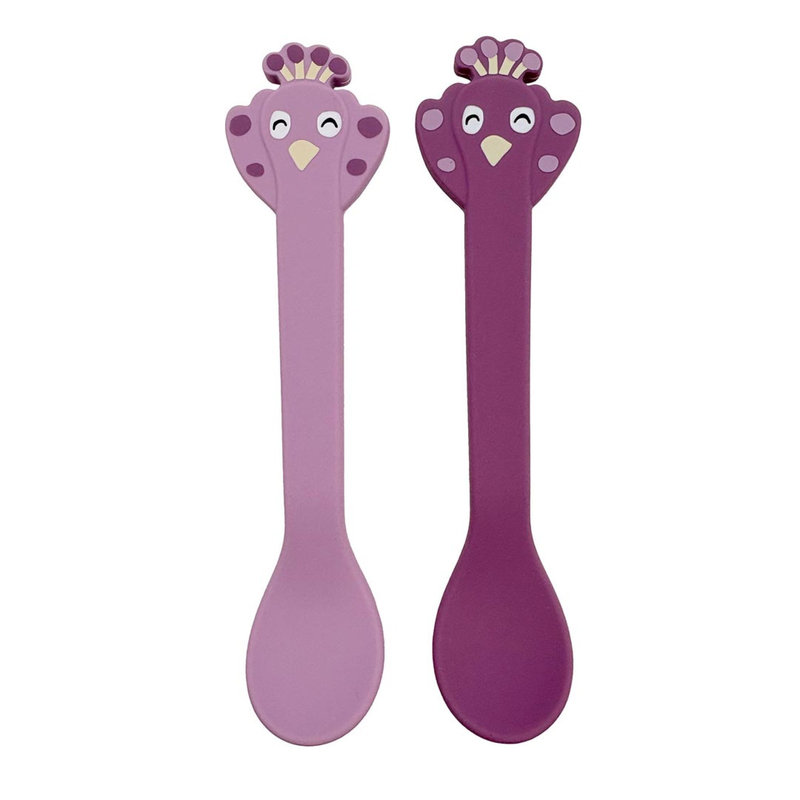 Lot de 2 Cuillères en silicone Mrs. Peacock Trixie produit