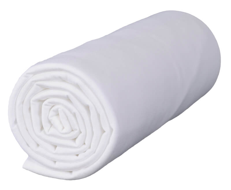 Lot 2 draps housse coton Bio Blanc Ptit Basile 2