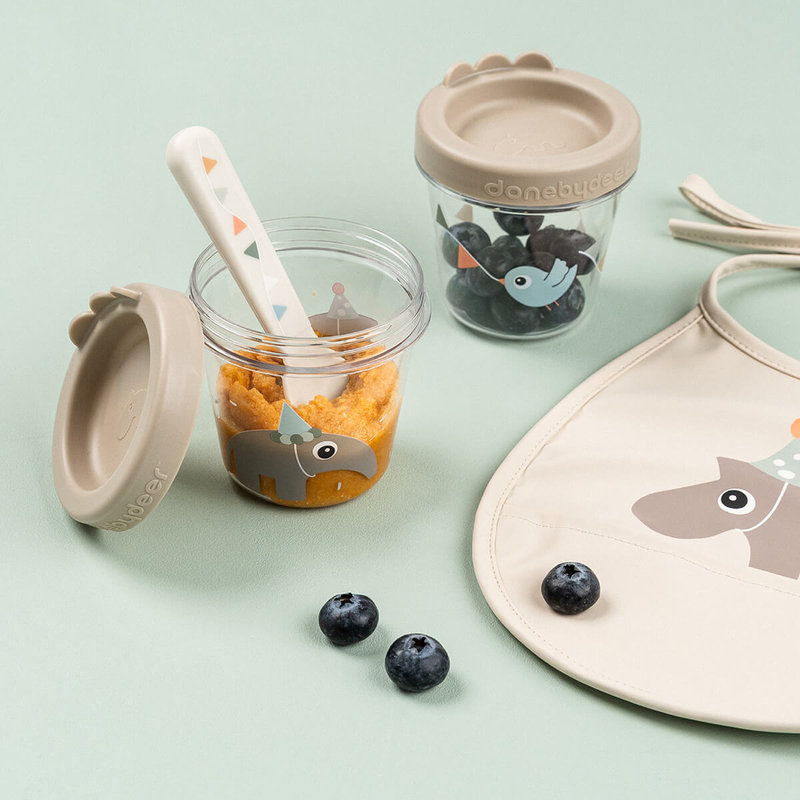 Lot de 2 Pots de conservation Celebration Sable Done By Deer lifestyle