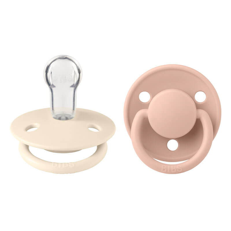 Lot de 2 sucettes Bibs De Lux Silicone Bibs