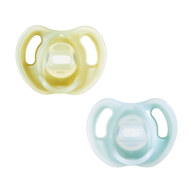 Tommee Tippee Lot de 2 Sucettes en Silicone 0-6 Mois