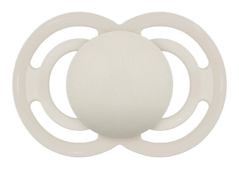 Lot de 2 sucettes en silicone + boîte de stérilisation Perfect Tendance Mam gris