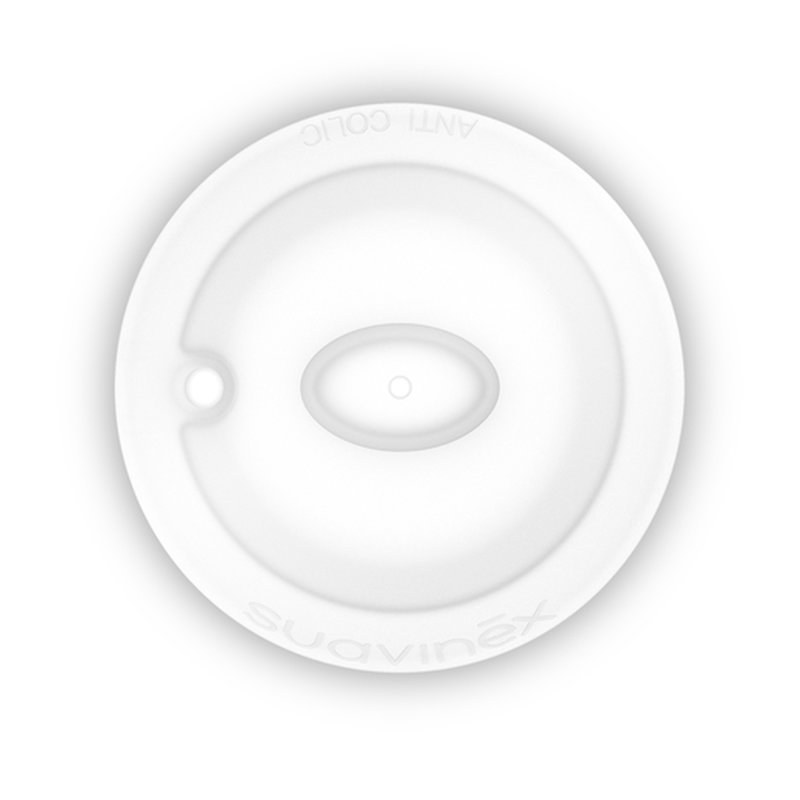 Lot de 2 tétines pour biberons Sxpro Débit S 0M+ Suavinex face haut